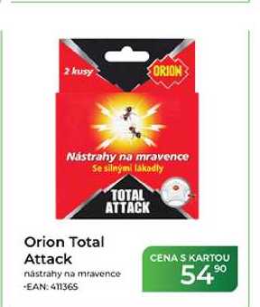 Orion Total Attack nástrahy na mravence