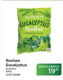 Roshen Eucalyptus bonbóny 200 g