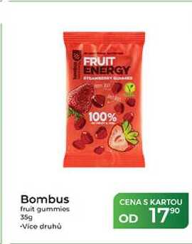 Bombus fruit gummios 35 g