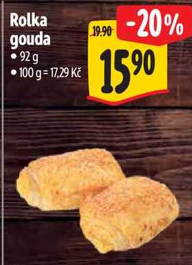 Rolka gouda, 92 g