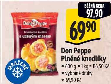 Don Peppe Plněné knedlíky, 600 g