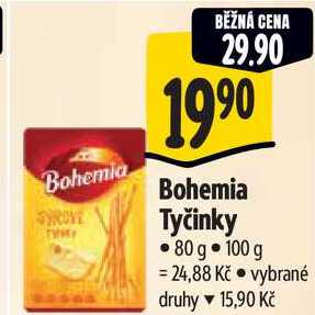 Bohemia Tyčinky, 80 g