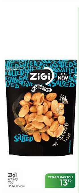 Zigi arašidy 70g   
