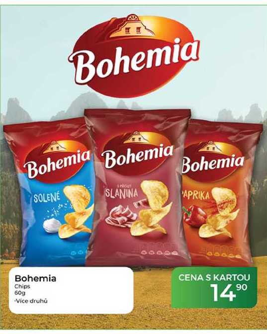 Bohemia Chips 60g 