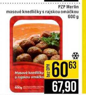 PZP Merlin masové knedličky s rajskou omáčkou 600 g 