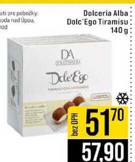 Dolceria Alba Dolc'Ego Tiramisu 140g
