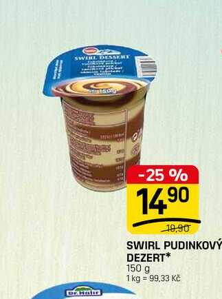SWIRL PUDINKOVÝ DEZERT* 150 g 