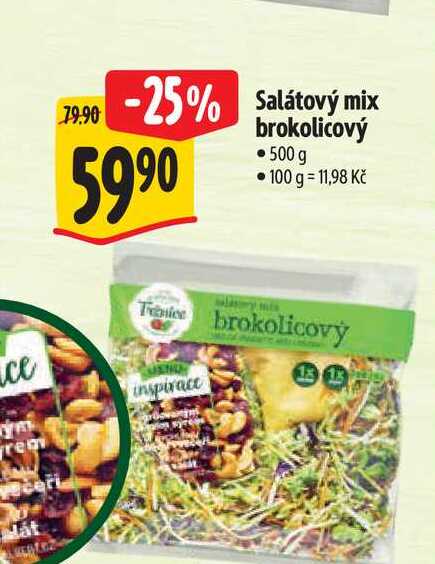  Salátový mix  brokolicový  500 g  