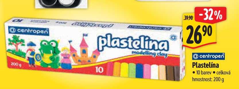   Plastelína  10 barev 