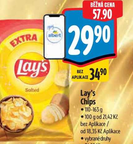  Lay's Chips 110-163 g  