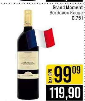 Grand Moment Bordeaux Rouge 0,75l