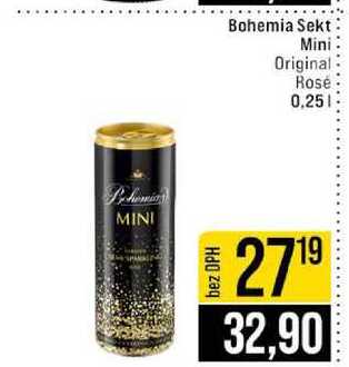 Bohemia Sekt Mini Original Rosé 0,25l