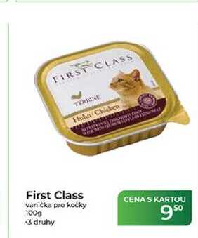 First Class vanička pro kočky 100g
