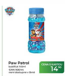 Paw Patrol bublifuk 145ml 