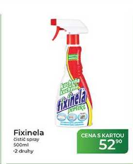 Fixinela čistič spray 500ml 