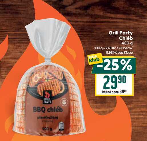 Grill Party Chléb 400 g