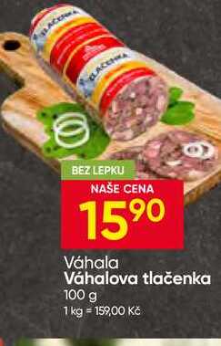 Váhala Váhalova tlačenka 100 g