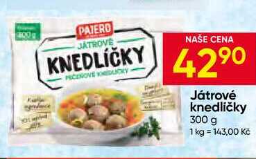 Pajero Játrové knedlíčky 300 g 