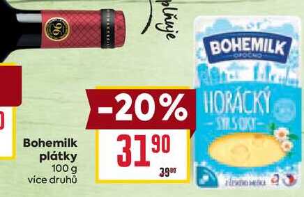 Bohemilk plátky 100 g