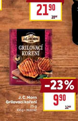 J.C. Horn Grilovací koření 25g