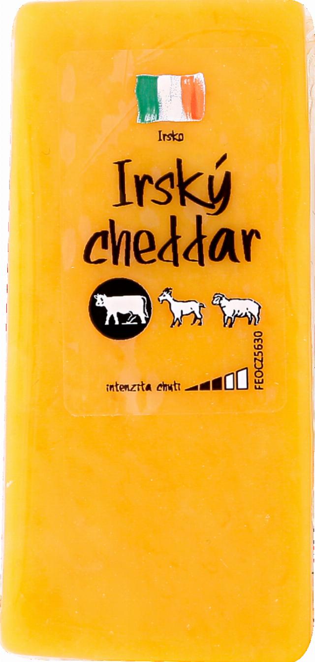 Irský cheddar Tvrdý sýr zrající