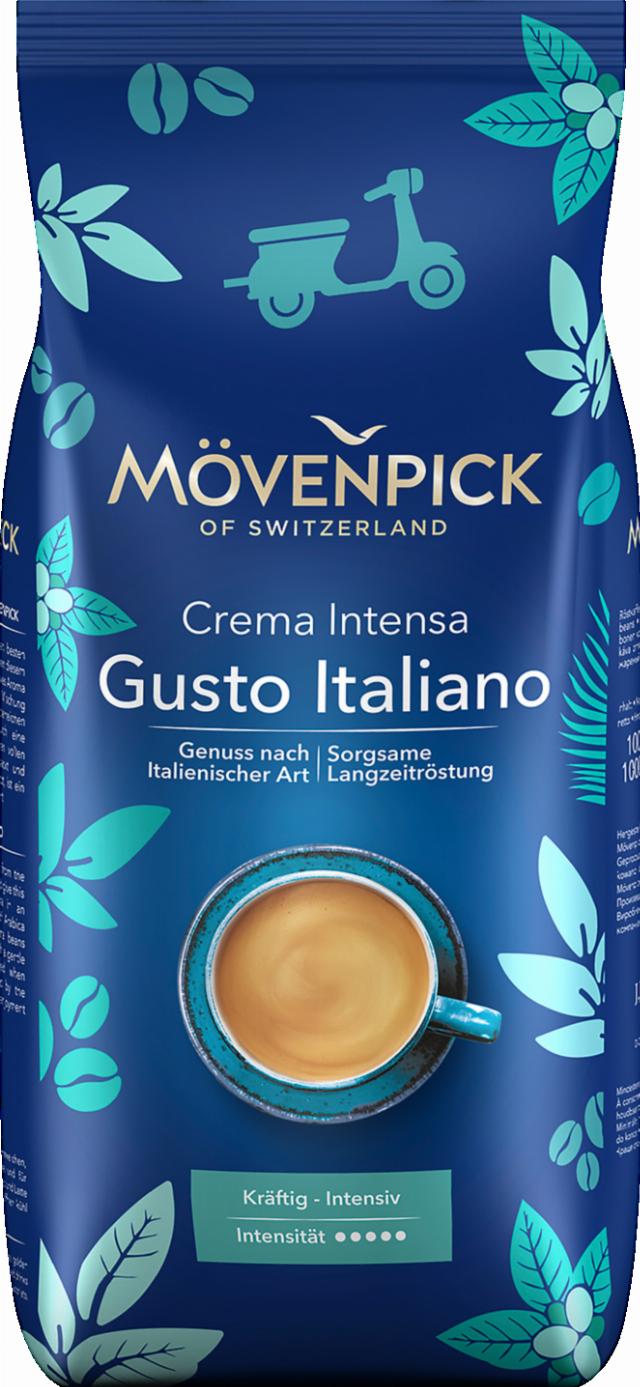 Mövenpick různé druhy