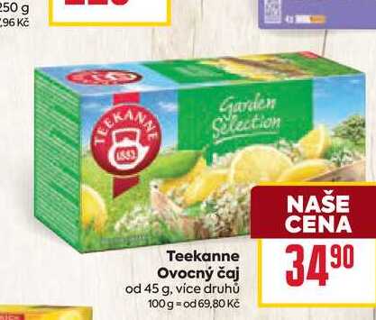 Teekanne Ovocný čaj od 45 g