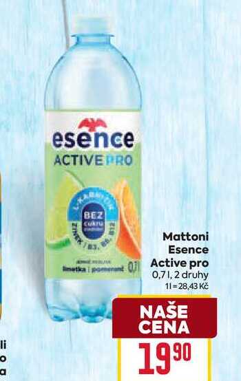Mattoni Esence Active pro 0,7l