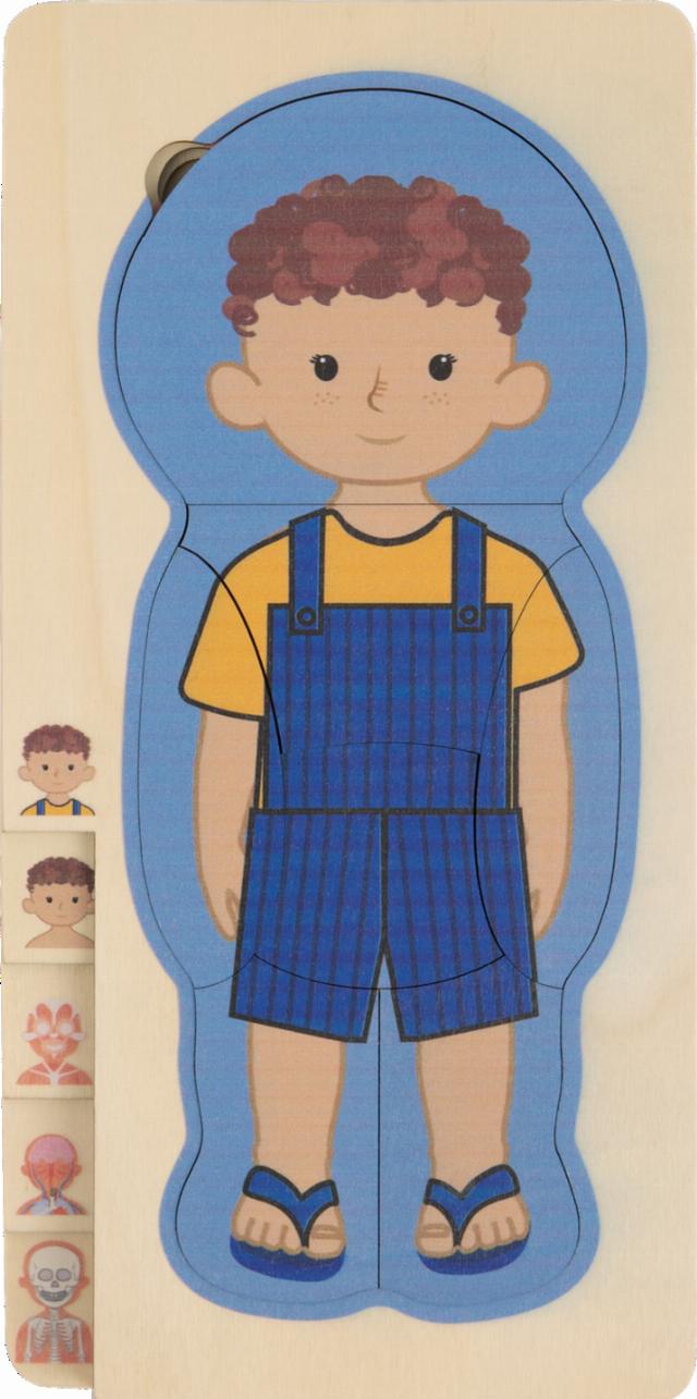 LUPILU Puzzle-postava chlapeček