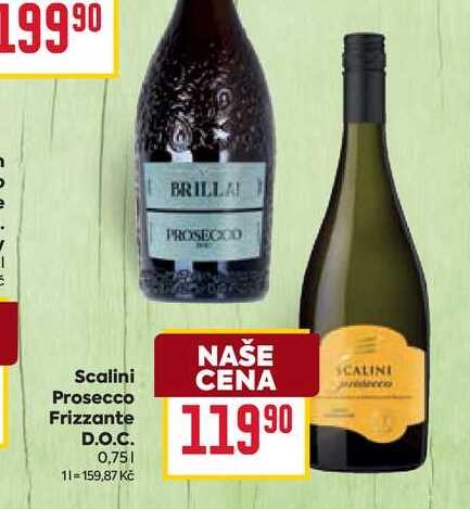 Scalini Prosecco Frizzante D.O.C. 0,75l