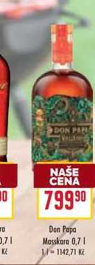 Don Papa Masskara 0,7l