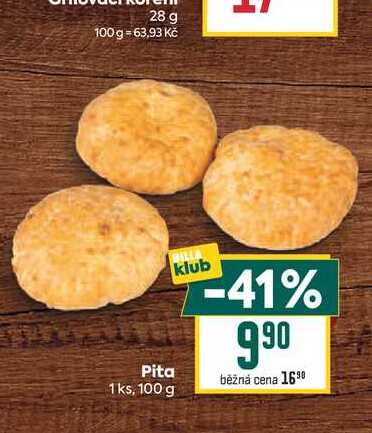 Pita 1ks, 100 g