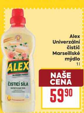 Alex Univerzální čistič Marseillské mýdlo 1l