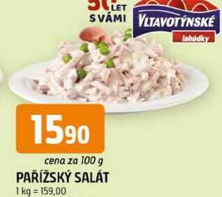 PAŘÍŽSKÝ SALÁT 100 g