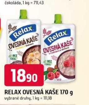 RELAX OVESNÁ KAŠE 170 g
