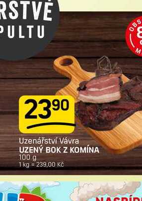 UZENÝ BOK Z KOMÍNA 100 g