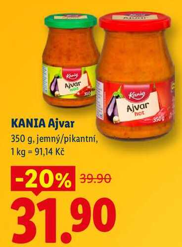 KANIA Ajvar, 350 g