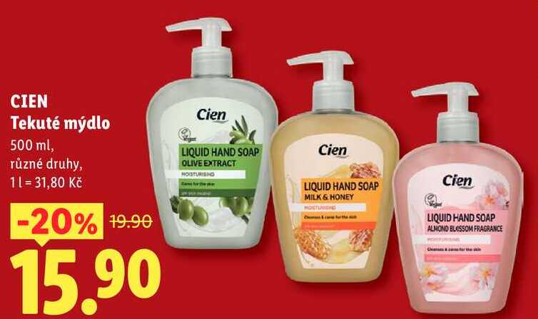 CIEN Tekuté mýdlo, 500 ml