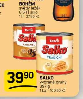 SALKO vybrané druhy 397 g