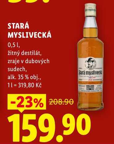 STARÁ MYSLIVECKÁ, 0,5 l
