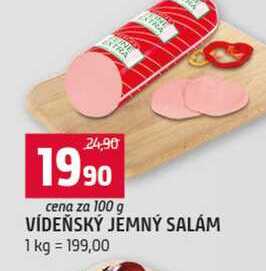 VÍDEŇSKÝ JEMNÝ SALÁM 100g