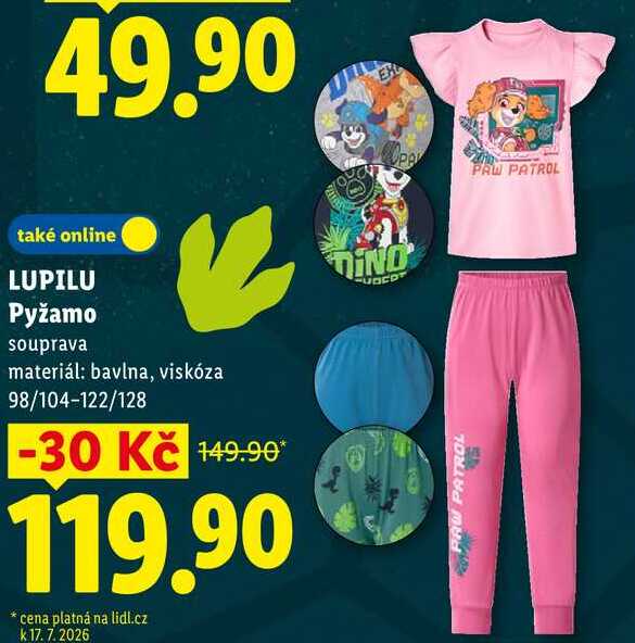 LUPILU Pyžamo 