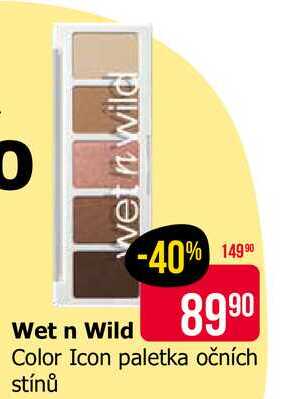 wet n wild Color Icon paletka očních stínů