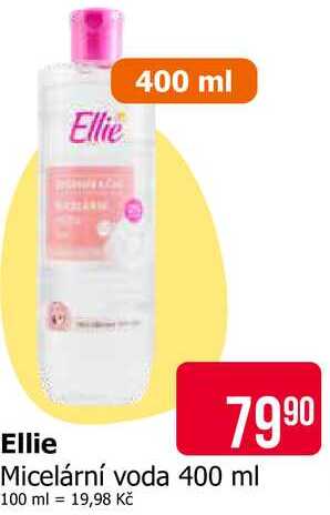 Ellie Micelární voda 400 ml