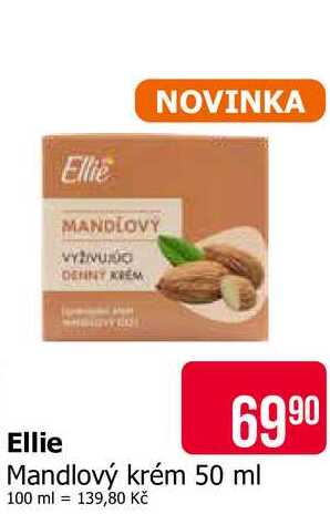 Ellie Mandlový krém 50 ml