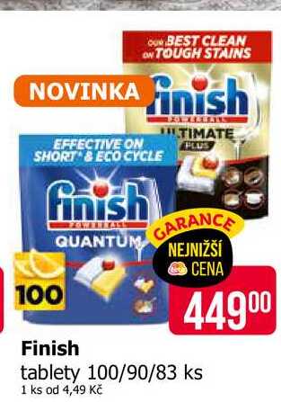 Finish tablety 100/90/83 ks
