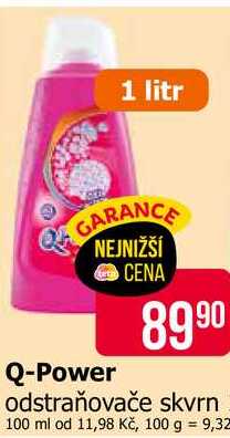 Q-Power odstraňovač skvrn 1000 ml