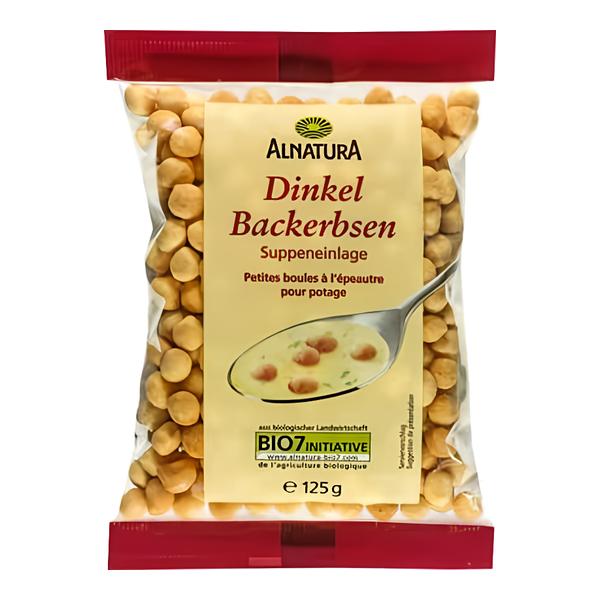 ALNATURA BIO Smažený hrášek špaldový do polévek