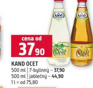 KAND OCET 500 ml 7-bylinný 500 ml jablečný