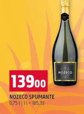NOZECO SPUMANTE 0,75l